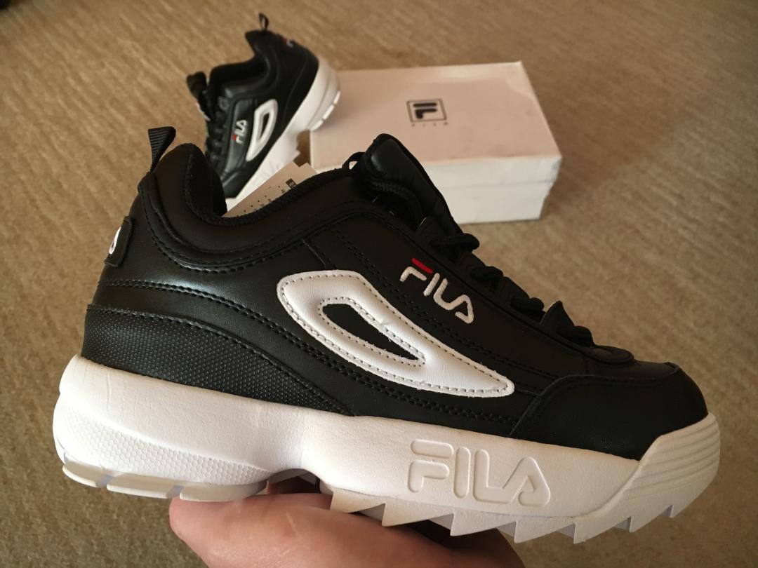Fila Disruptor 2 Black White 1