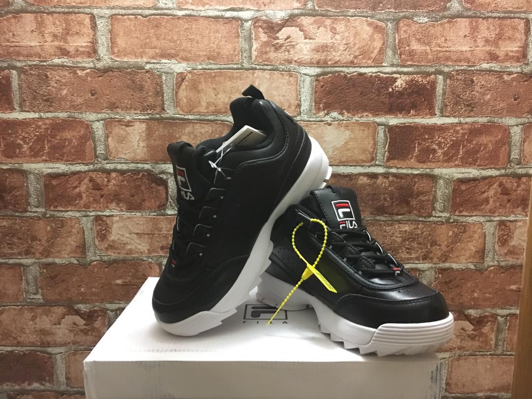 Fila Disruptor 2 Black White 1