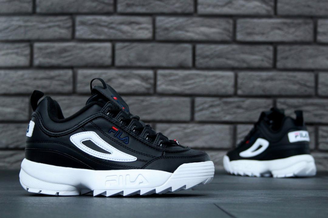 Fila Disruptor 2 Black White 1