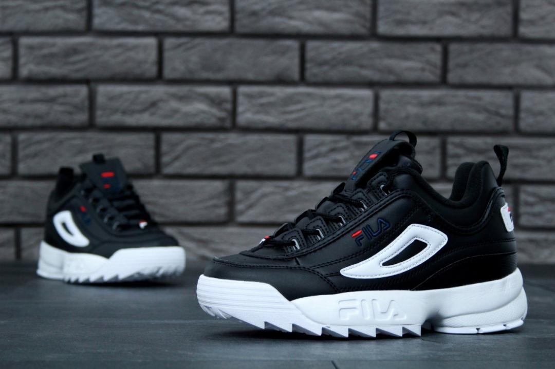 Fila Disruptor 2 Black White 1
