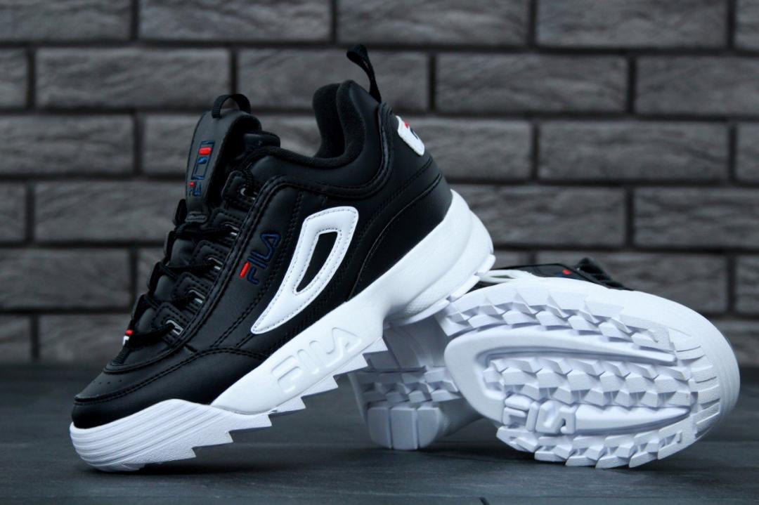 Fila Disruptor 2 Black White 1
