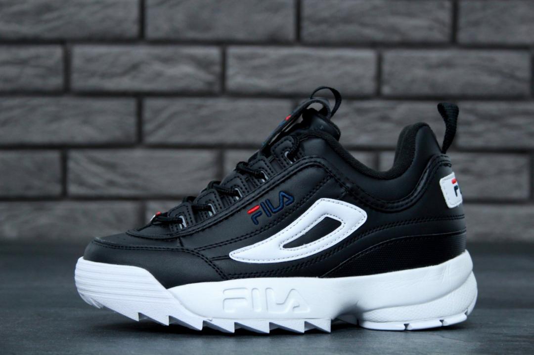 Fila Disruptor 2 Black White 1