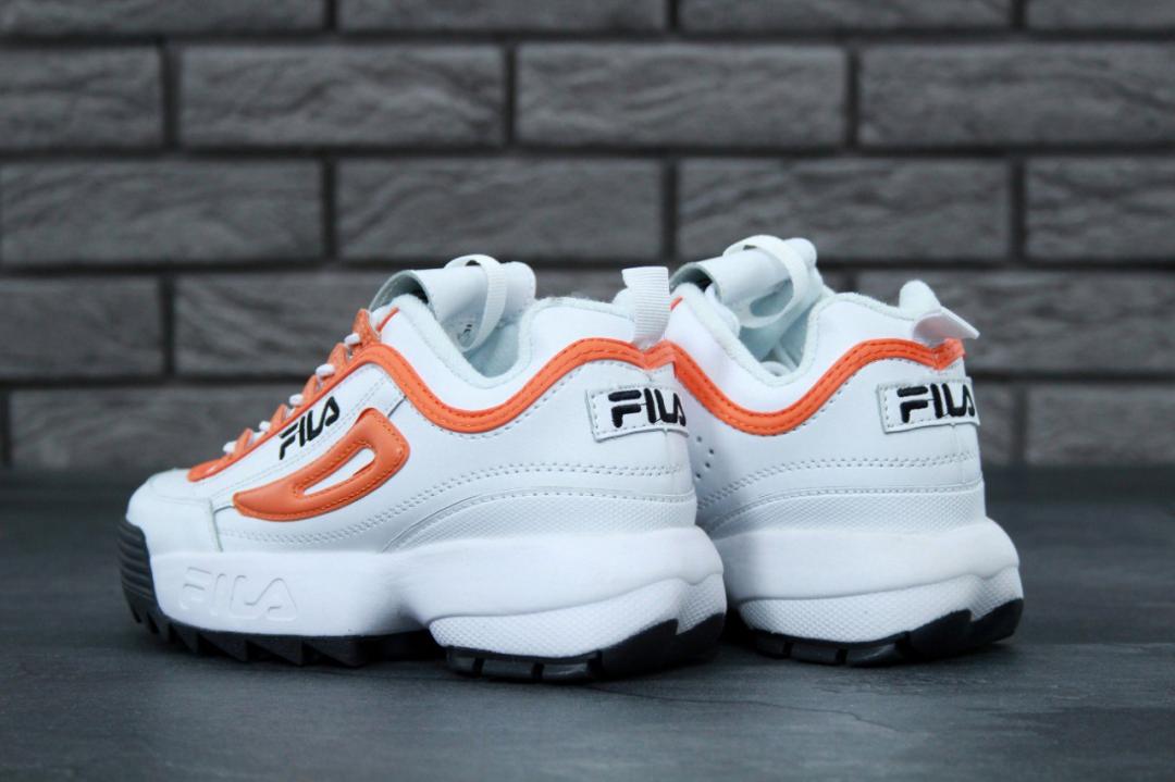 Fila Disruptor 2 White Orange Black