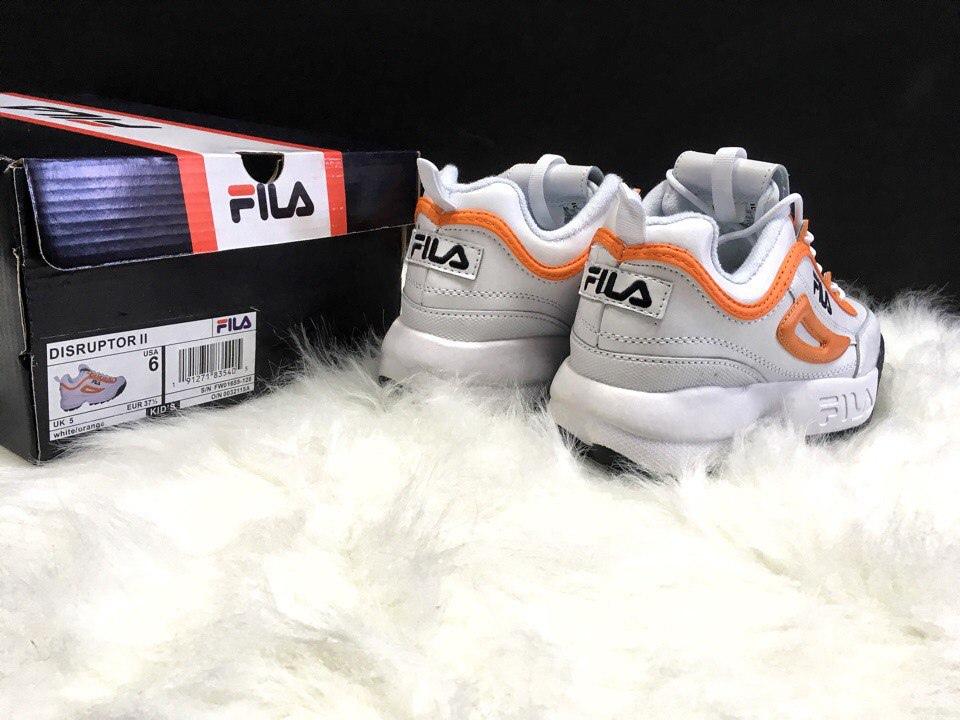 Fila Disruptor 2 White Orange Black