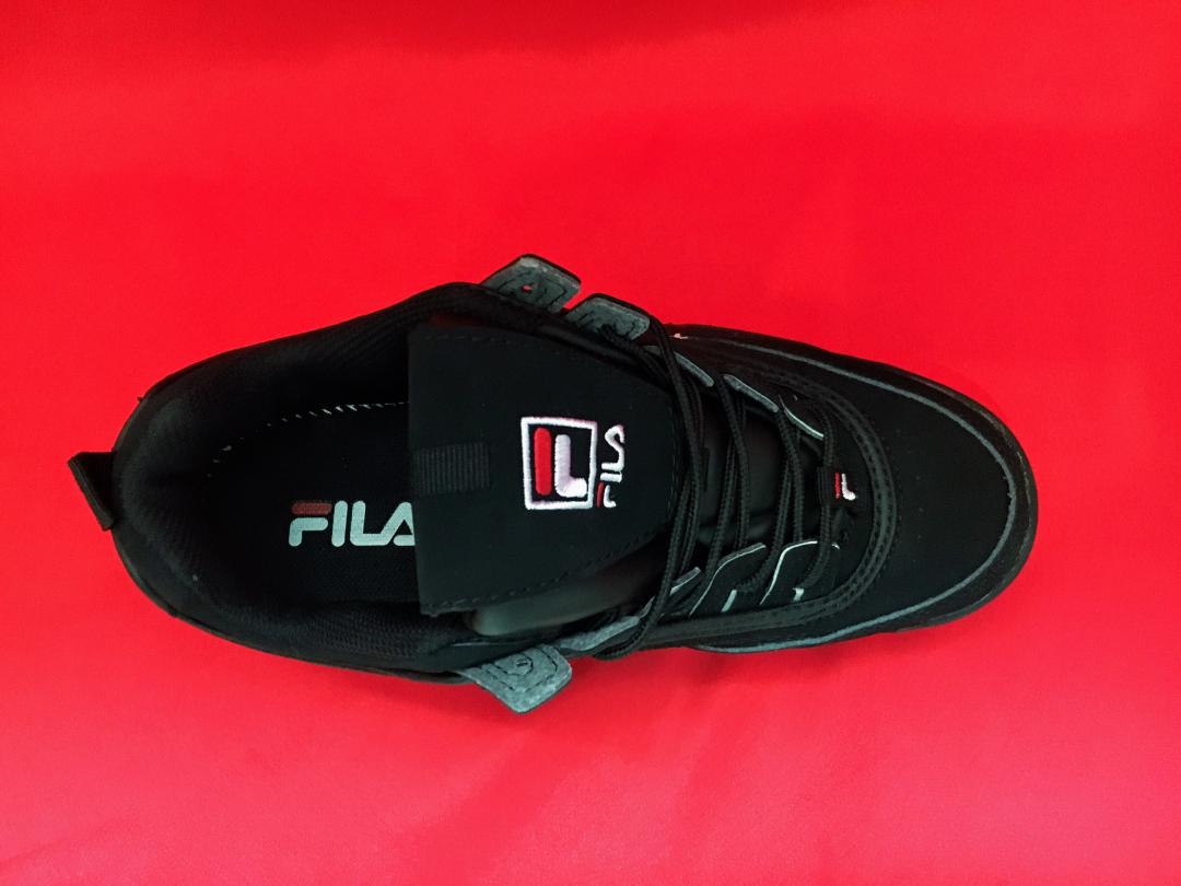 Fila Disruptor 2 Black (Замш)