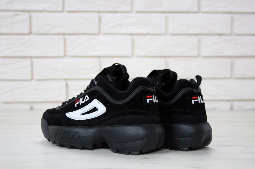 Fila Disruptor 2 Black (Замш)