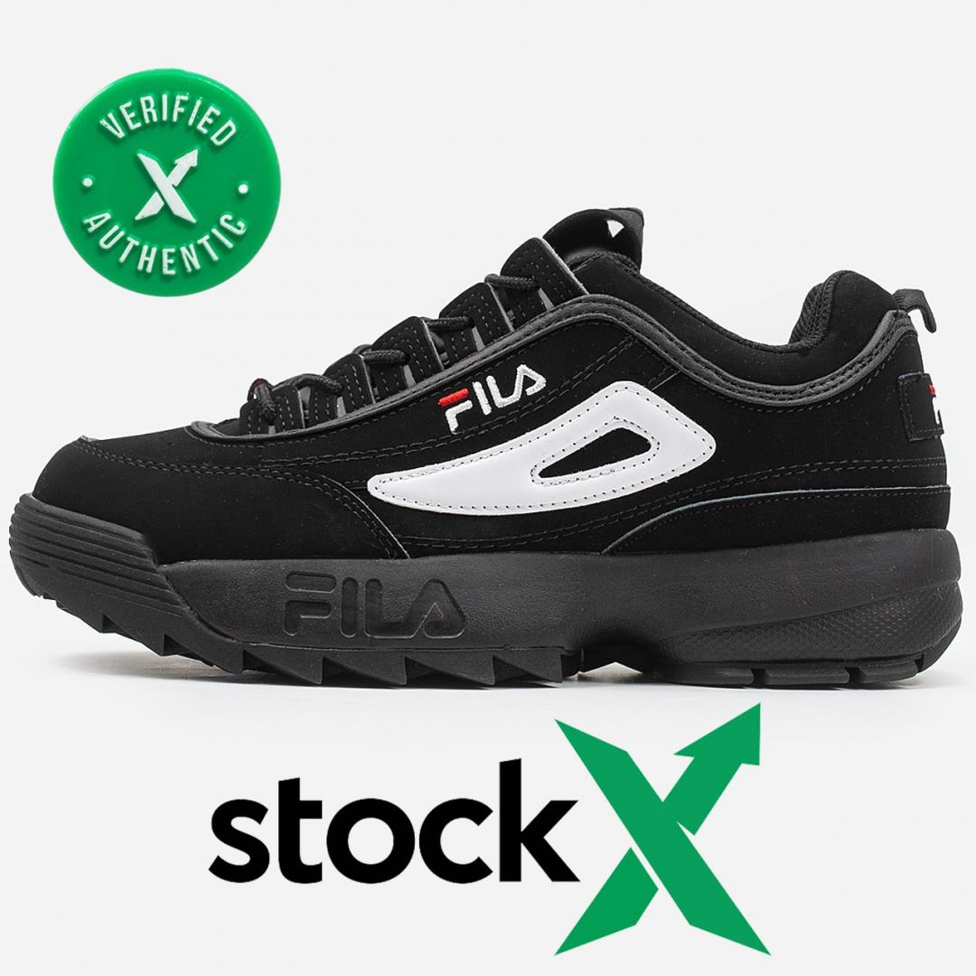 Fila Disruptor 2 Black (Замш)