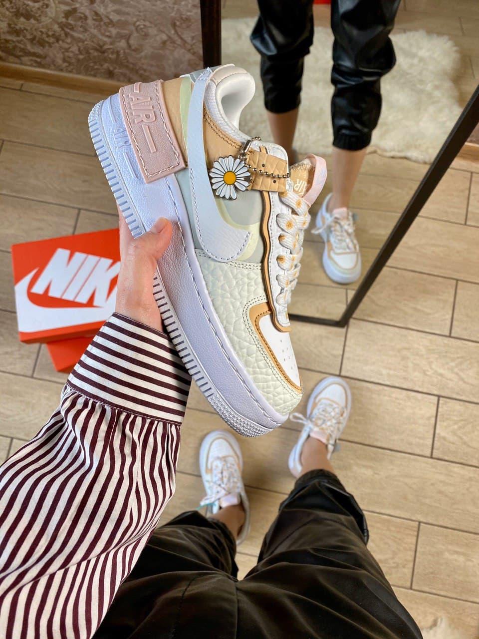 Nike Air Force 1 SHADOW Spruse Aura Yellow