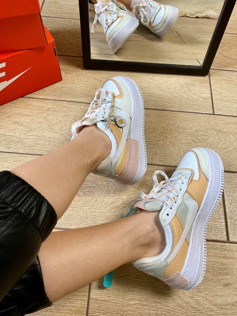 Nike Air Force 1 SHADOW Spruse Aura Yellow