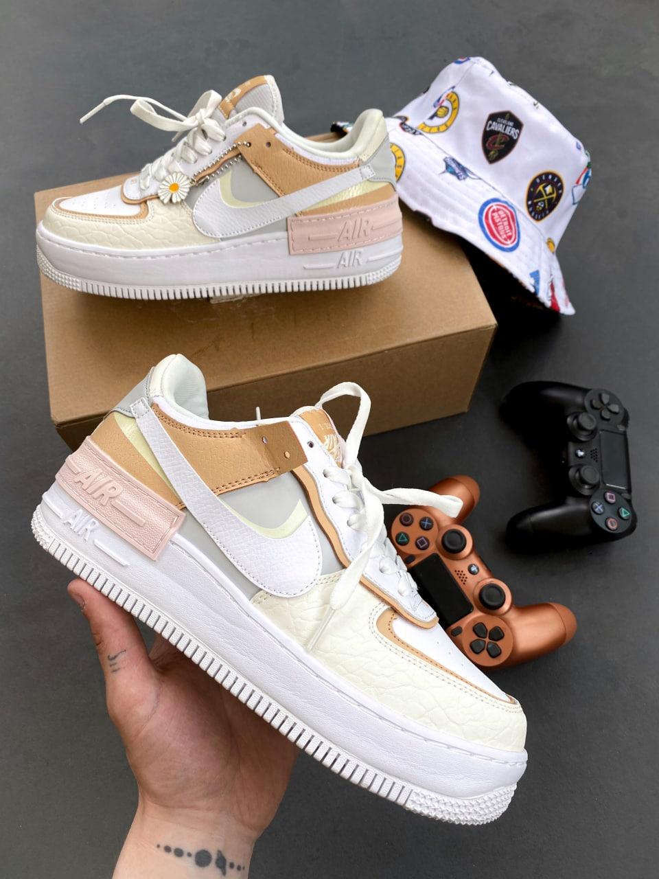 Nike Air Force 1 SHADOW Spruse Aura Yellow