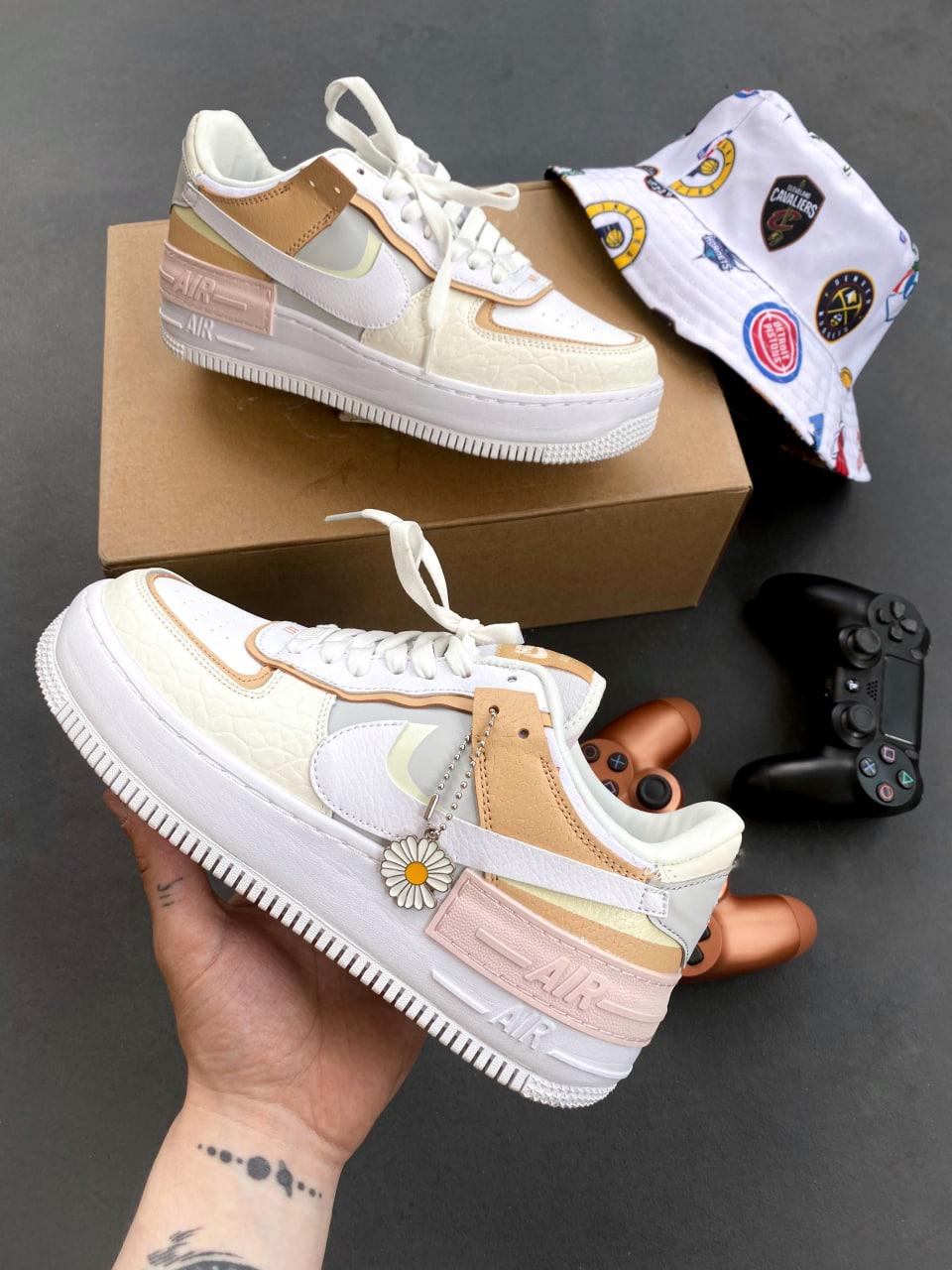 Nike Air Force 1 SHADOW Spruse Aura Yellow