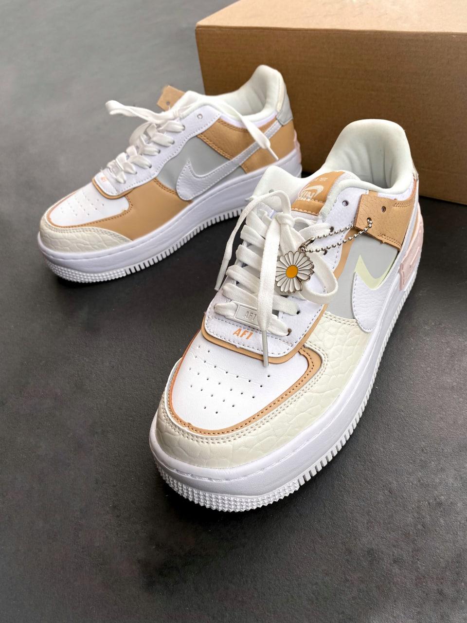 Nike Air Force 1 SHADOW Spruse Aura Yellow