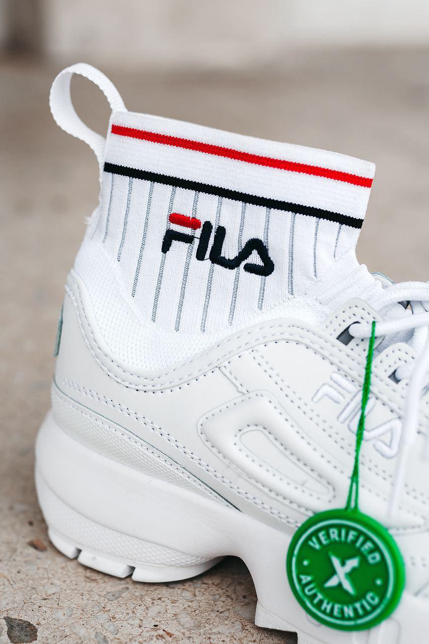 Fila Evo Sock White