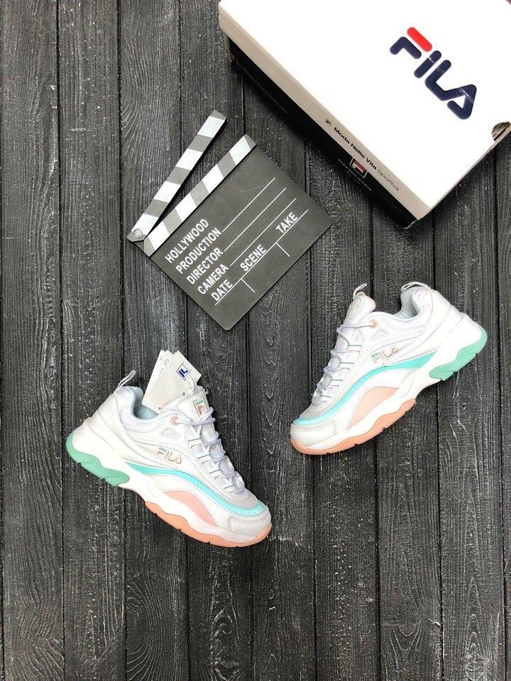 Fila Ray White Mint Rose