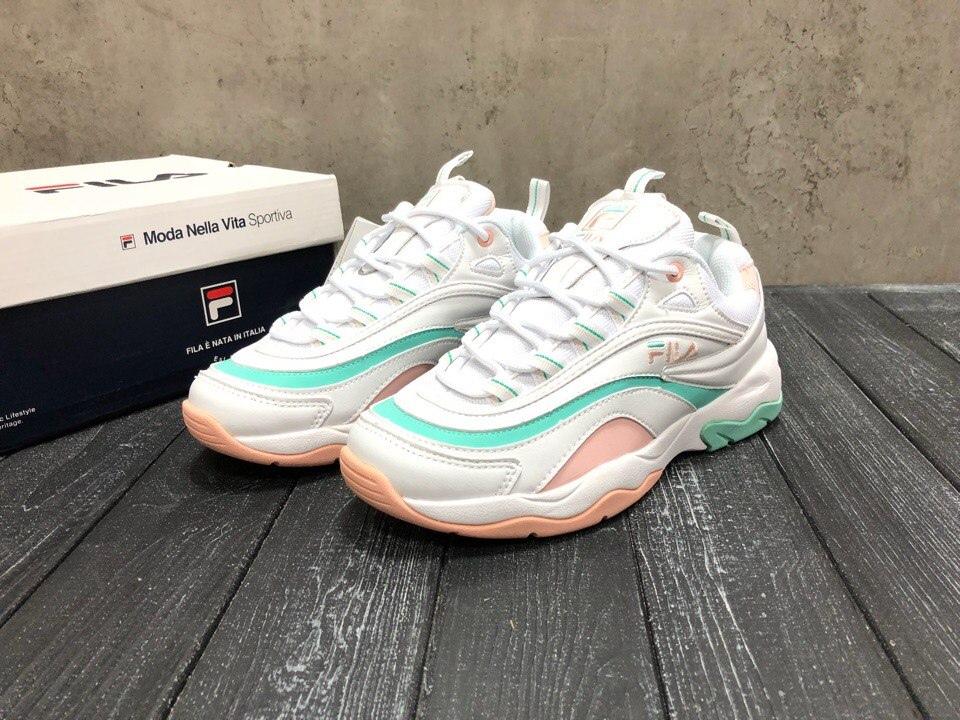Fila Ray White Mint Rose