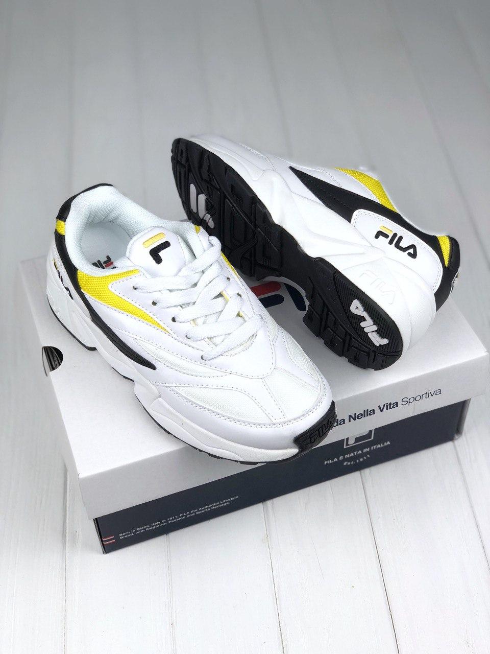 Fila Venom White Yellow