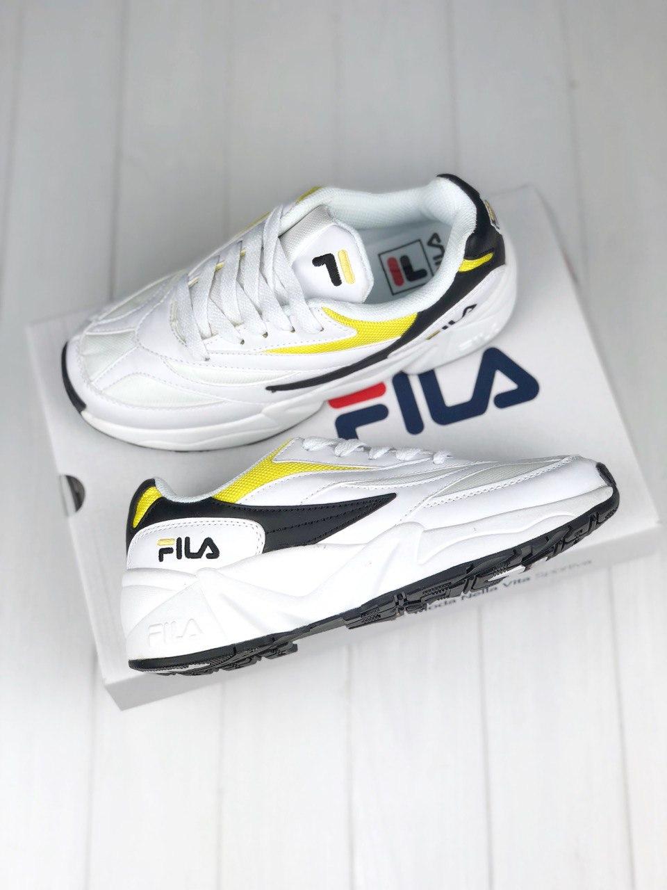 Fila Venom White Yellow