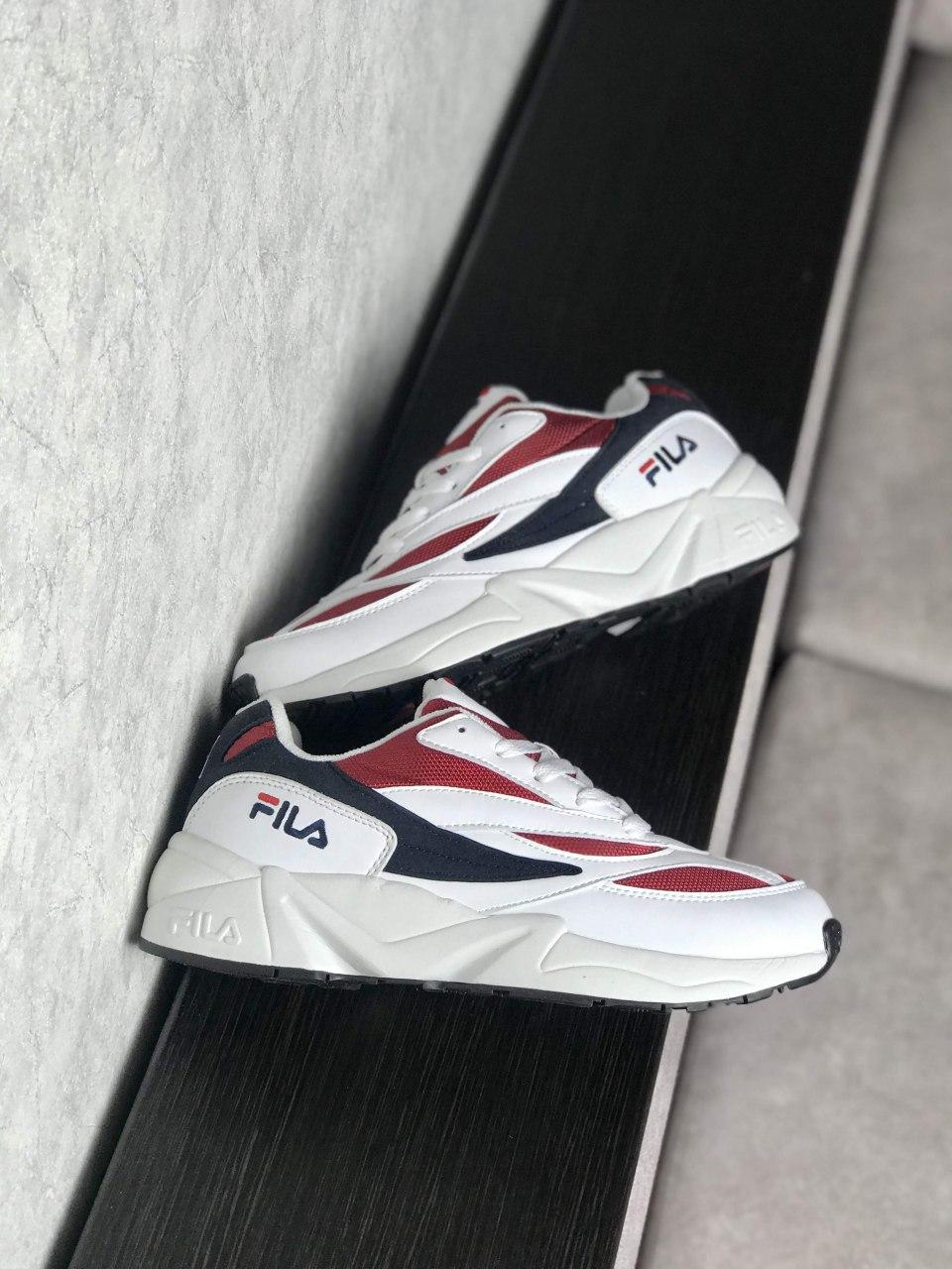 Fila Venom White Red Black