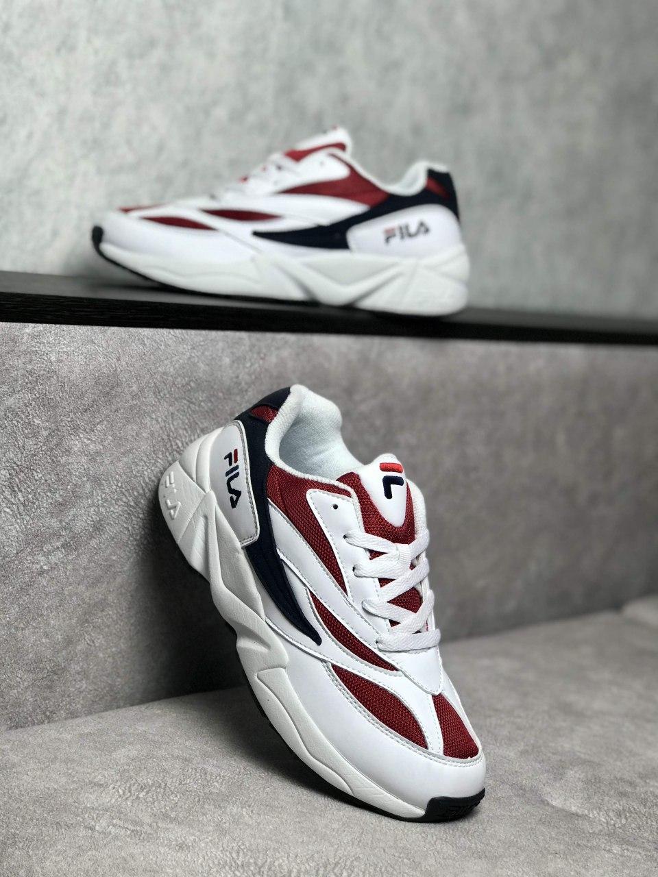 Fila Venom White Red Black
