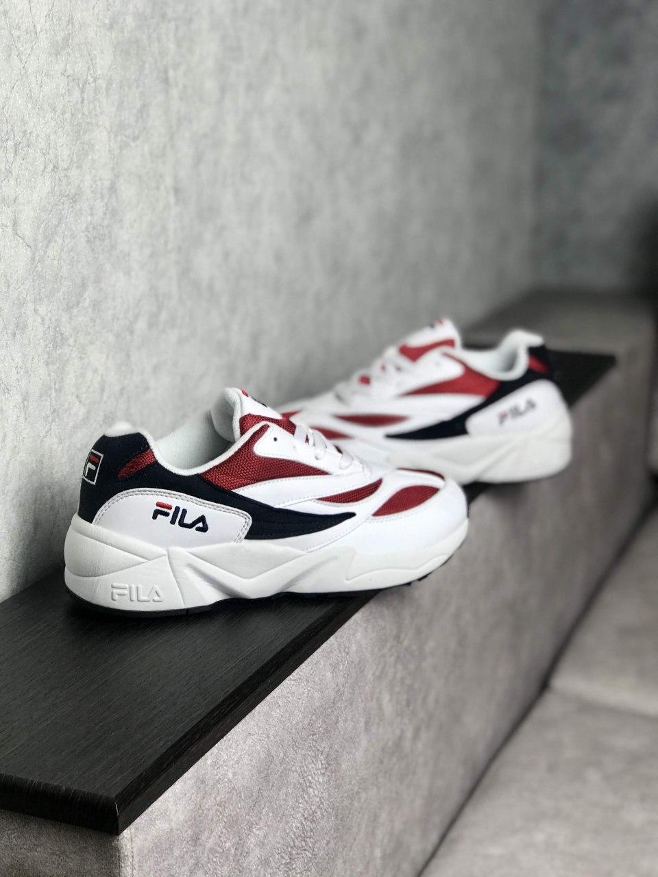 Fila Venom White Red Black
