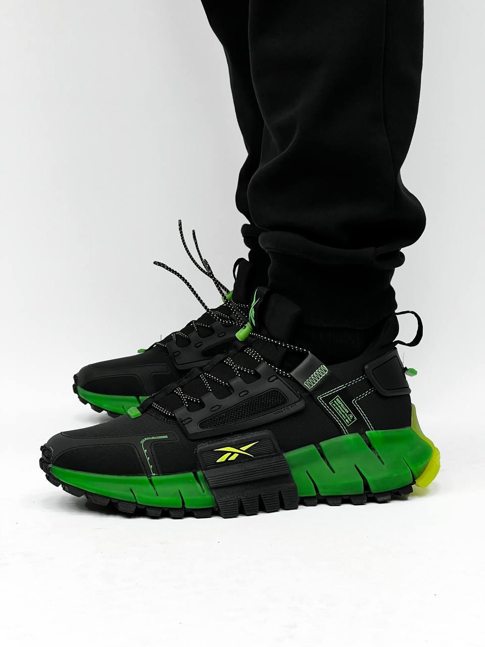 Reebok Zig Kinetica Fit Black Green