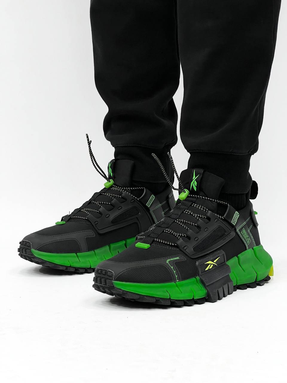 Reebok Zig Kinetica Fit Black Green