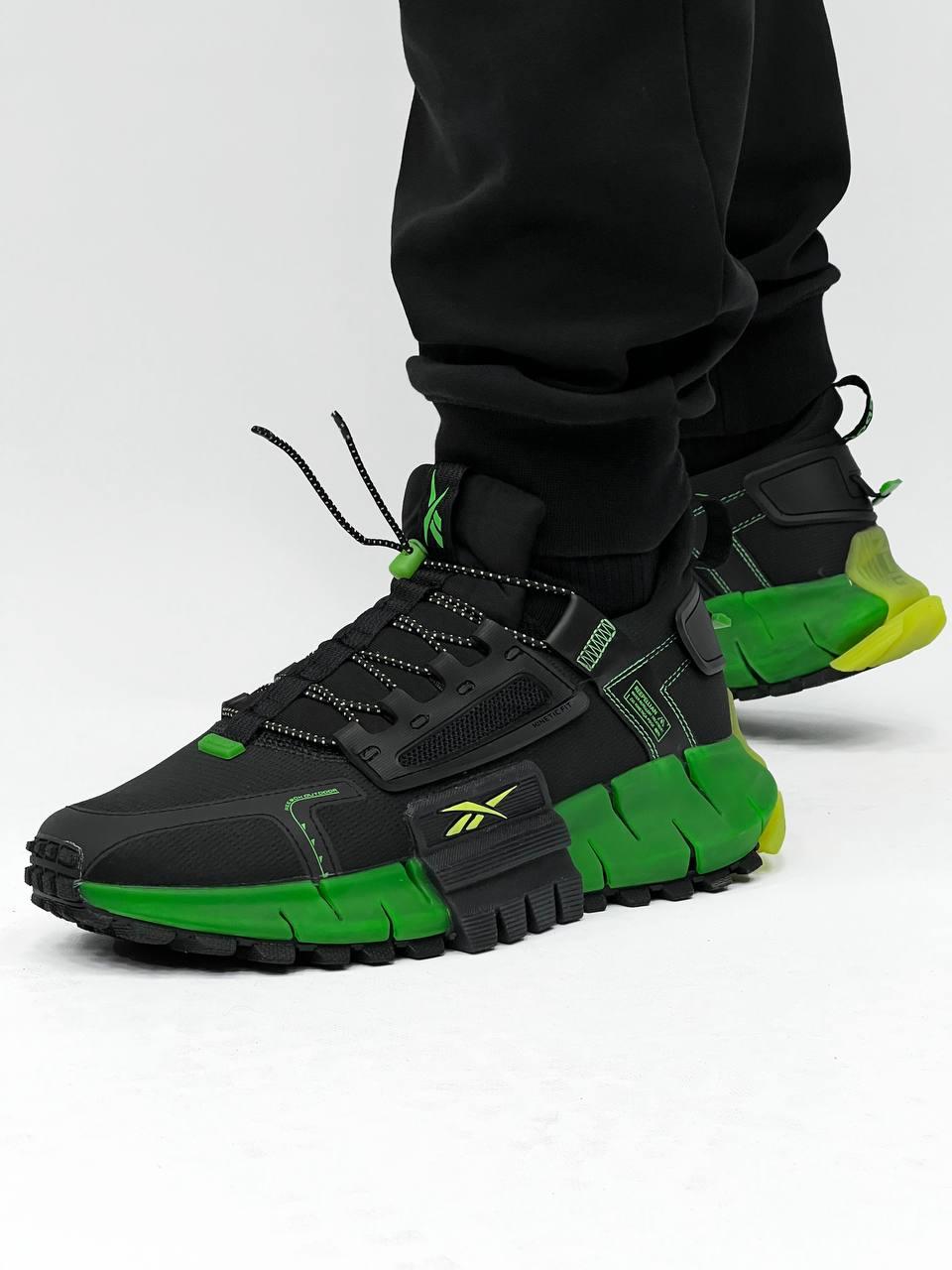 Reebok Zig Kinetica Fit Black Green