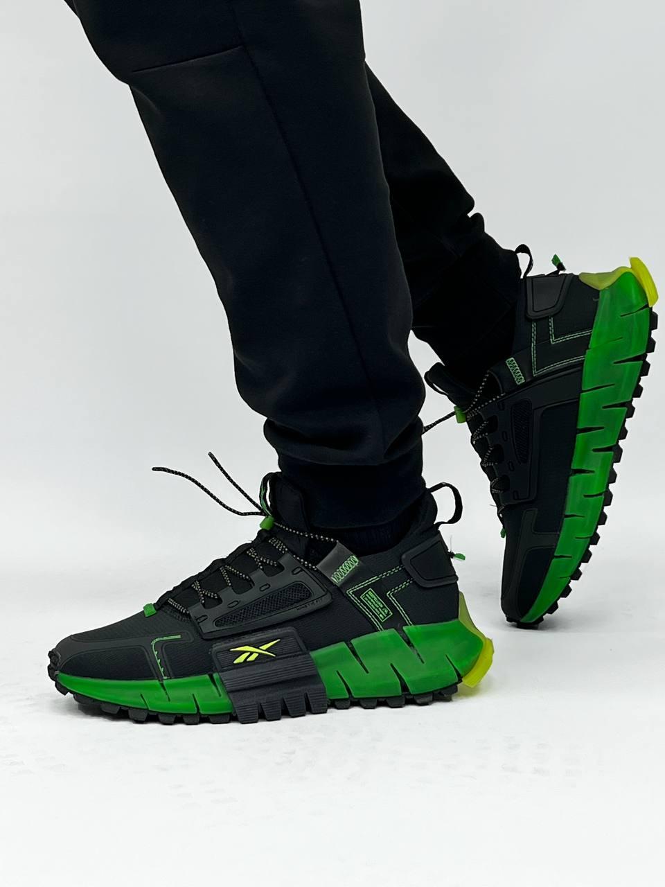 Reebok Zig Kinetica Fit Black Green