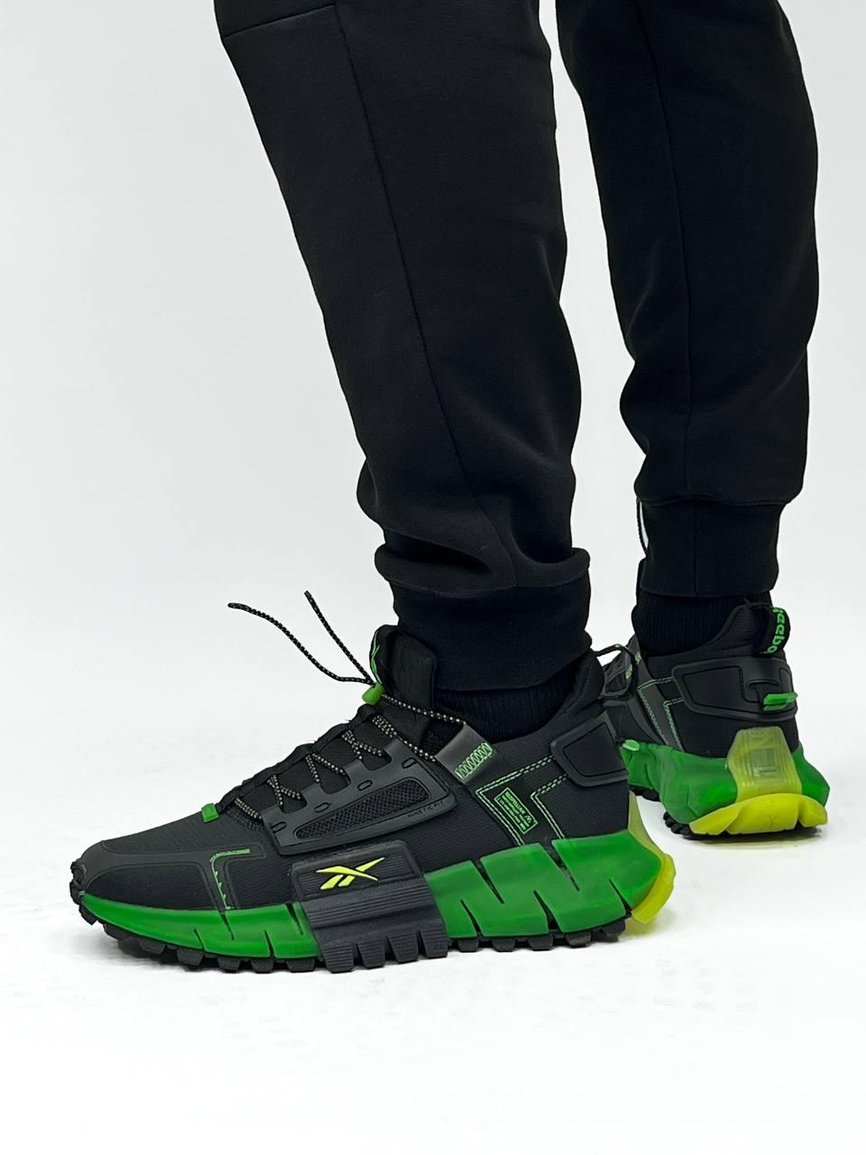 Reebok Zig Kinetica Fit Black Green