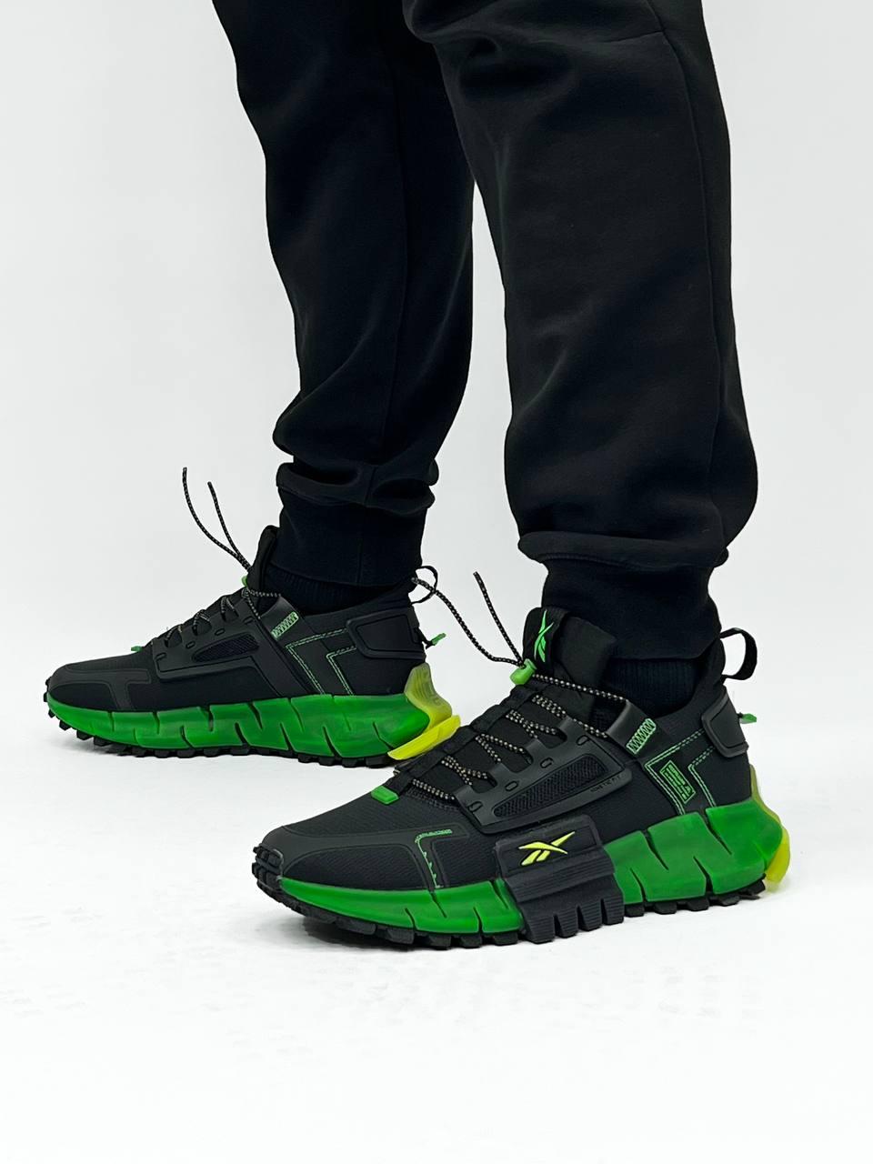 Reebok Zig Kinetica Fit Black Green