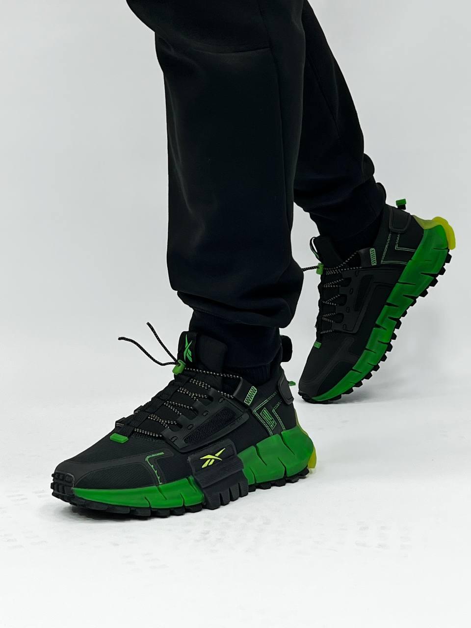 Reebok Zig Kinetica Fit Black Green