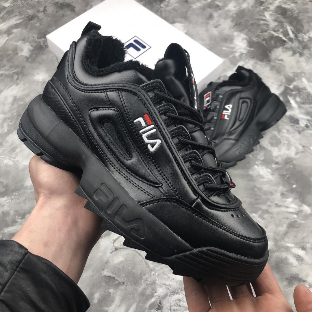 Fila Disruptor 2 Fur Black 1