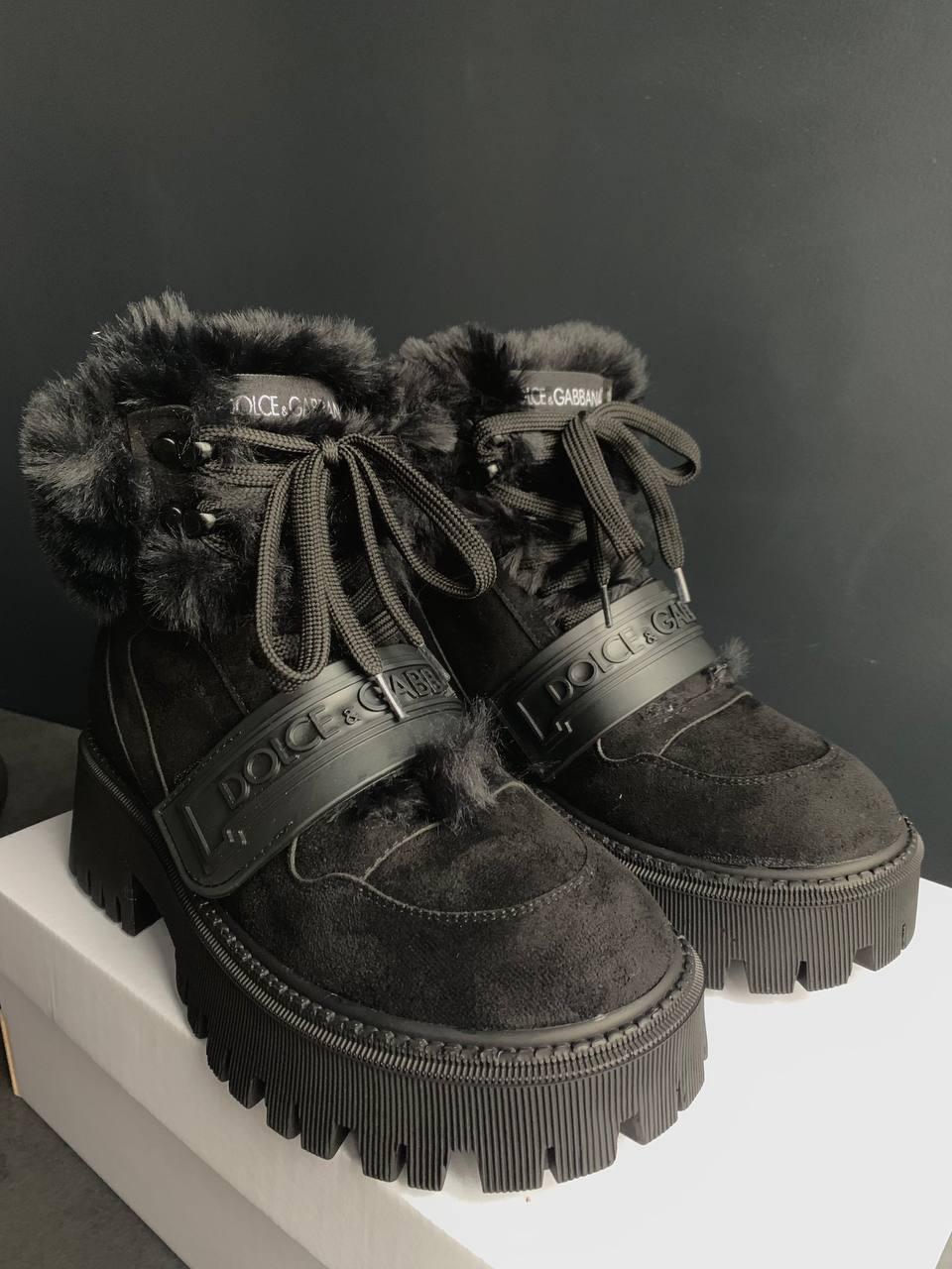 D&G Boot Black