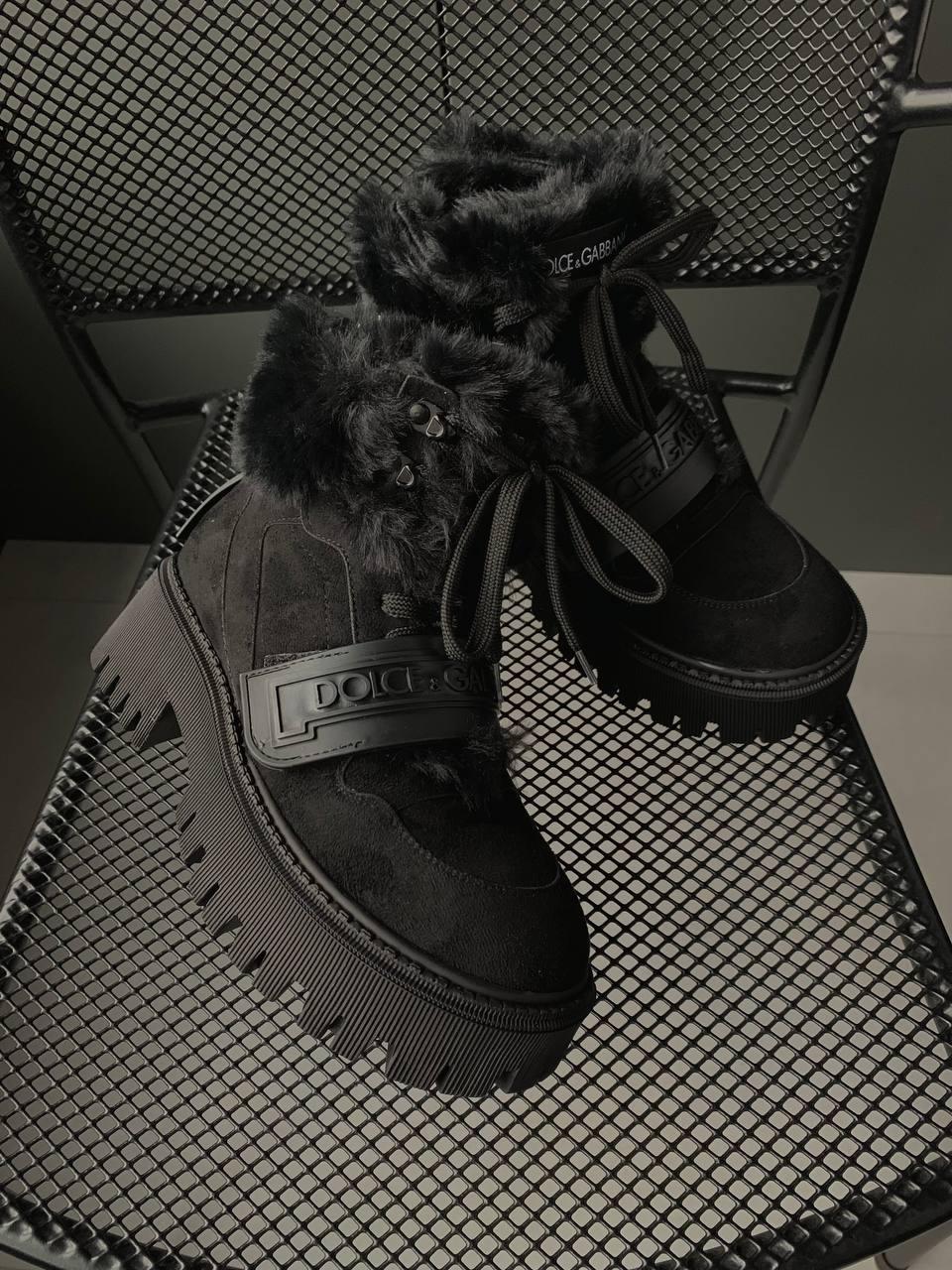 D&G Boot Black