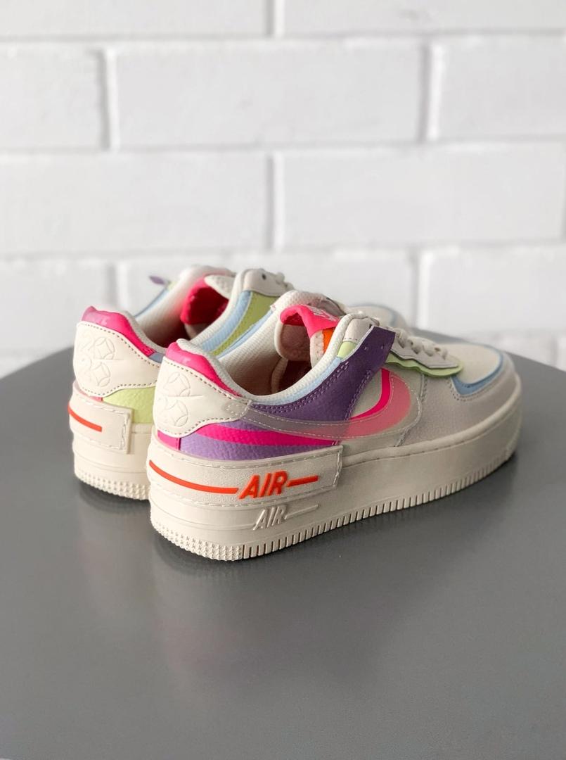 Nike Air Force 1 SHADOW Beige Pale Ivory Pink