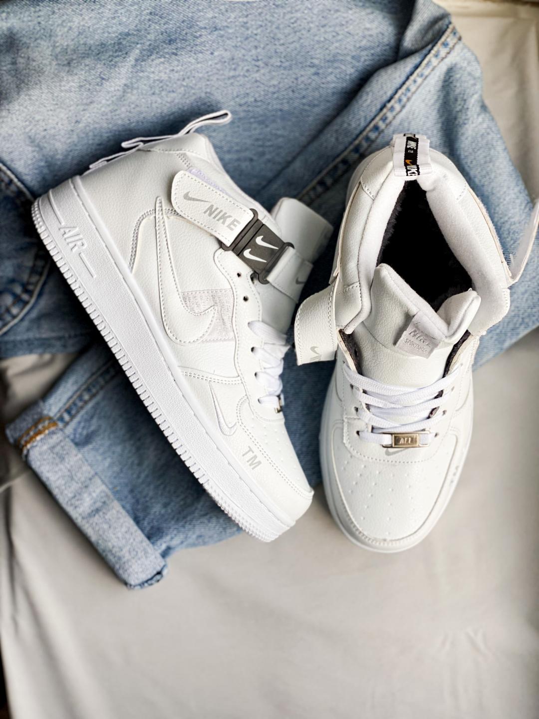 Nike Air Force 1 TM High All White