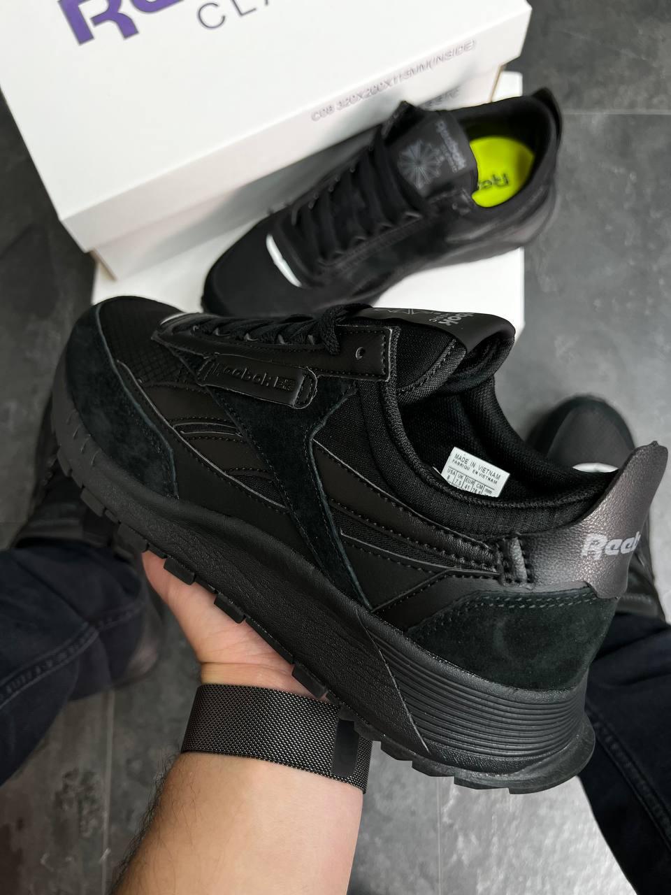 Reebok CL Legasy All Black