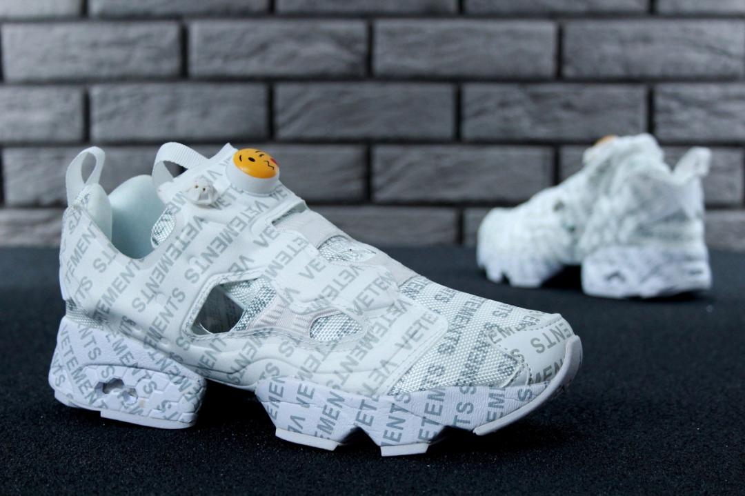 Reebok Insta Pump Fury Vetements Emoji
