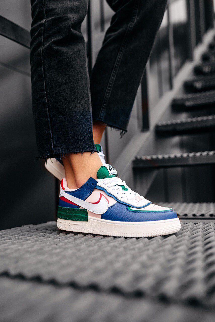 Nike Air Force 1 SHADOW Pink Blue