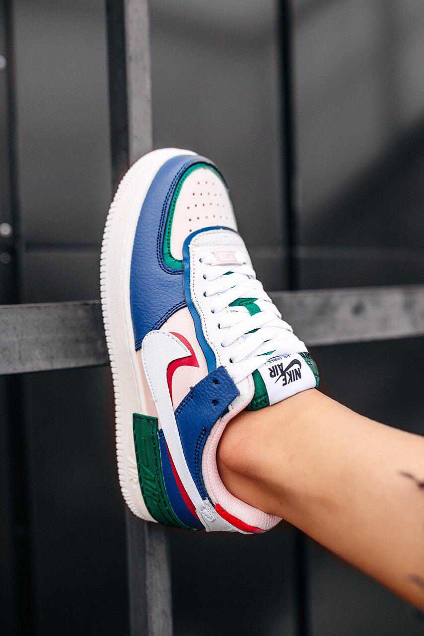 Nike Air Force 1 SHADOW Pink Blue
