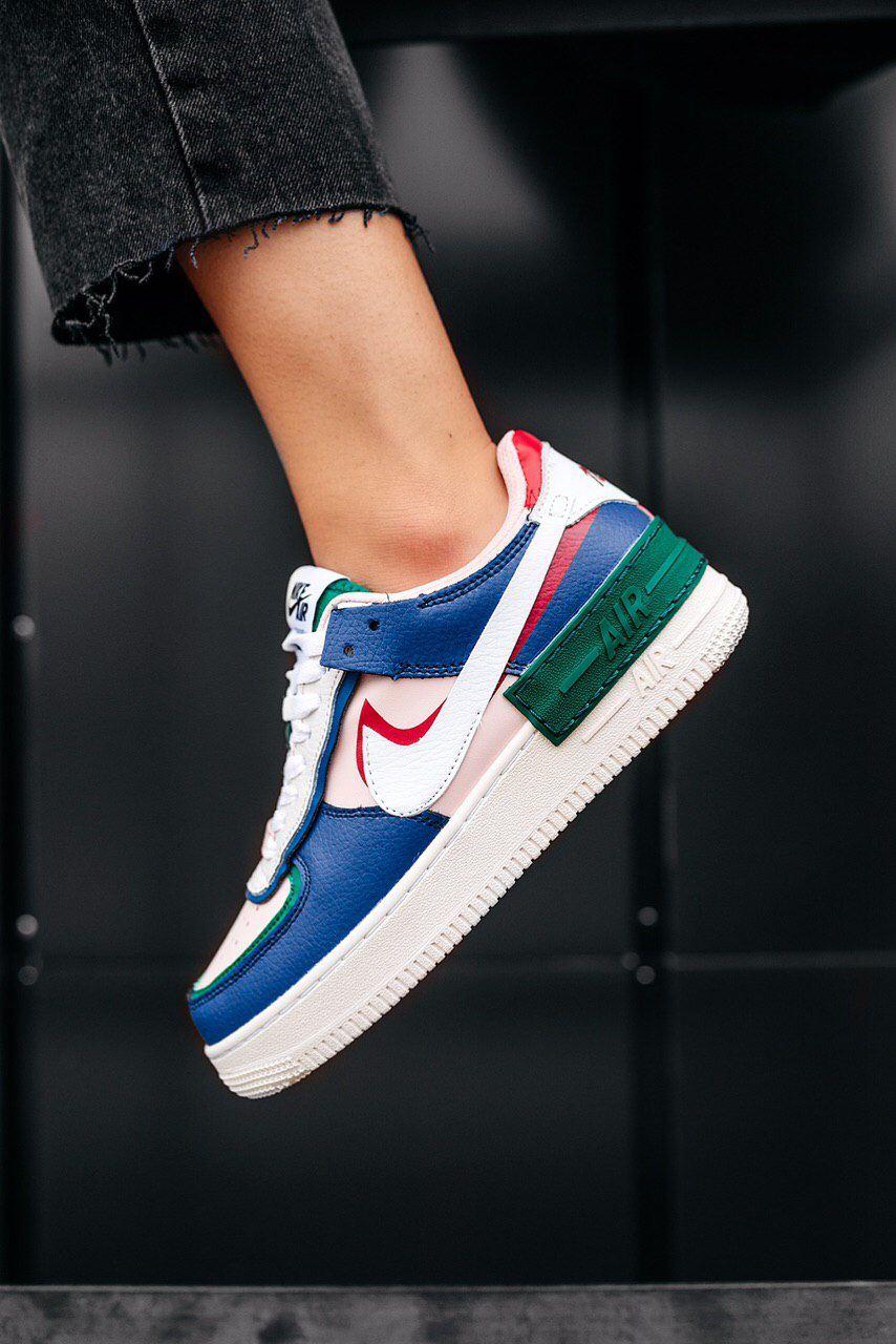 Nike Air Force 1 SHADOW Pink Blue