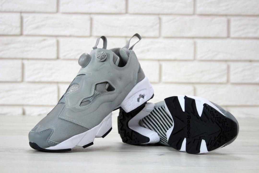 Reebok Insta Pump Fury Grey White