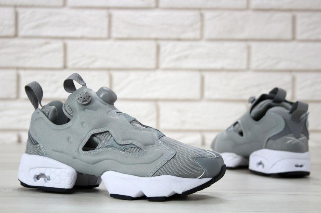Reebok Insta Pump Fury Grey White