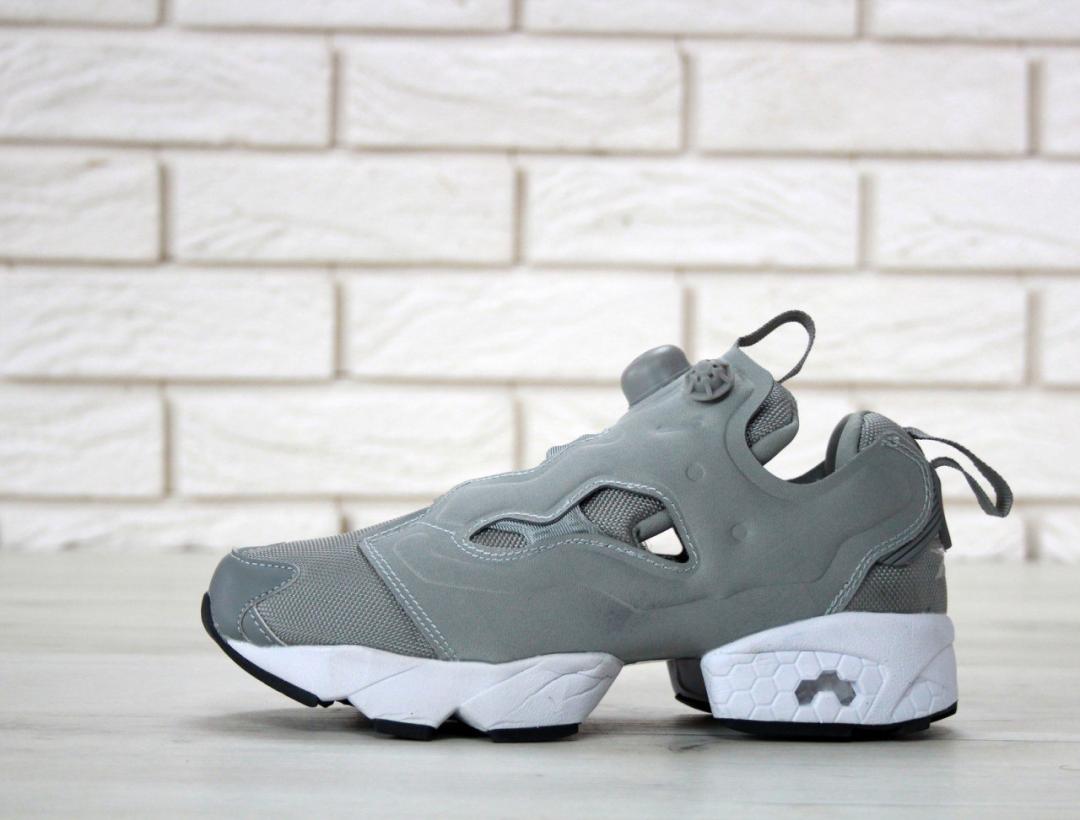 Reebok Insta Pump Fury Grey White