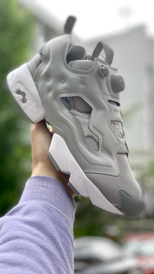 Reebok Insta Pump Fury Grey White