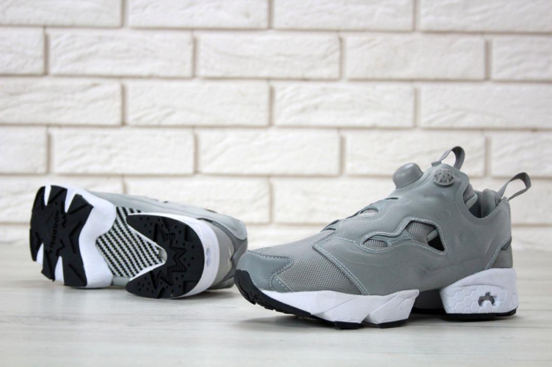 Reebok Insta Pump Fury Grey White