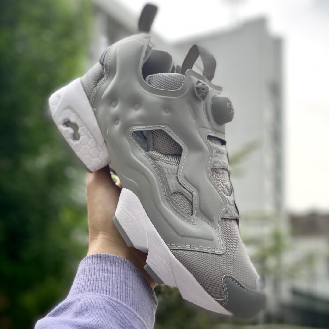 Reebok Insta Pump Fury Grey White