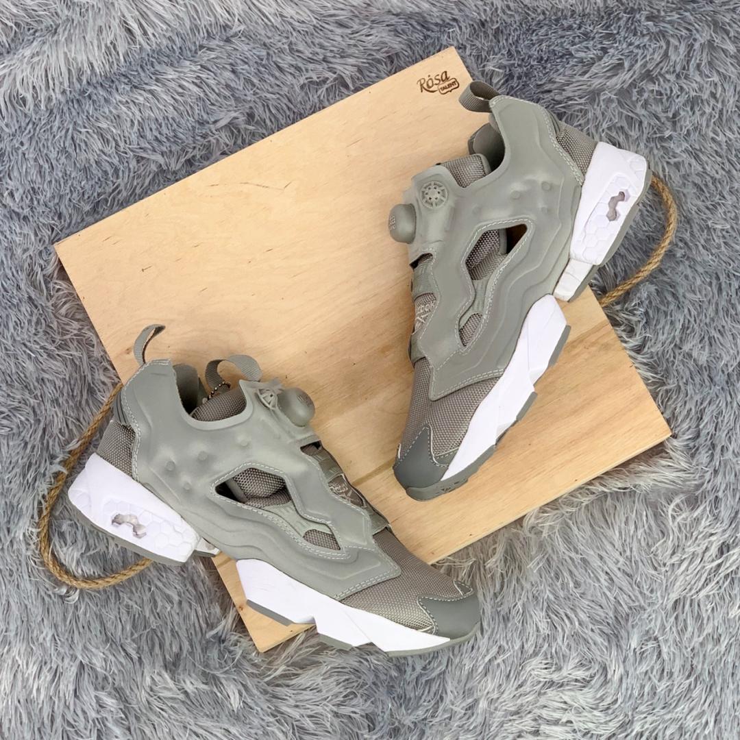 Reebok Insta Pump Fury Grey White