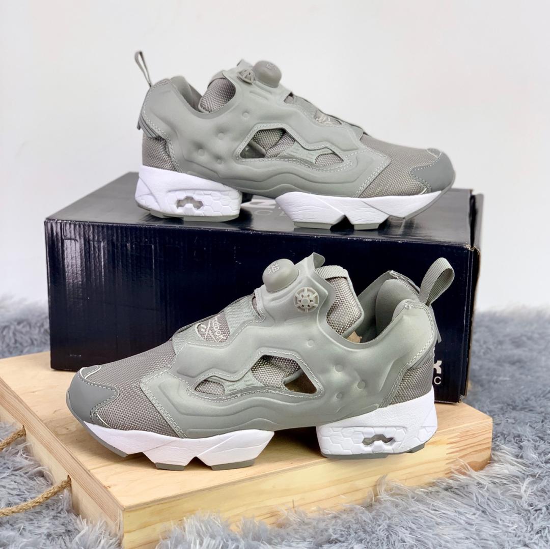 Reebok Insta Pump Fury Grey White