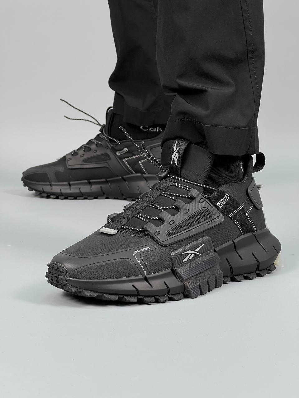 Reebok Zig Kinetica Fit Black White